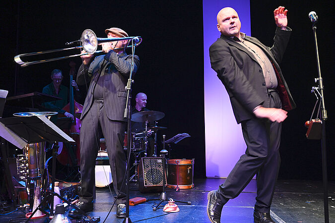 Kabarettistisches Jazzkonzert